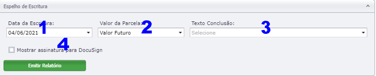 Parâmetro Espelho de Escritura